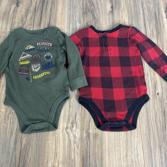 Lot Of 13 Boys 18 Months Long Sleeve Shirts And Sweaters Mixed Brands And Styles - Picture 8 of 13